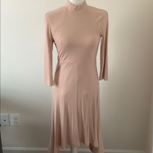 Anthropologie Dress- blush pink